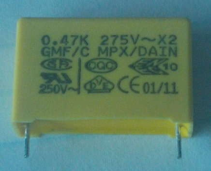 MPX-X2 .47u-250V