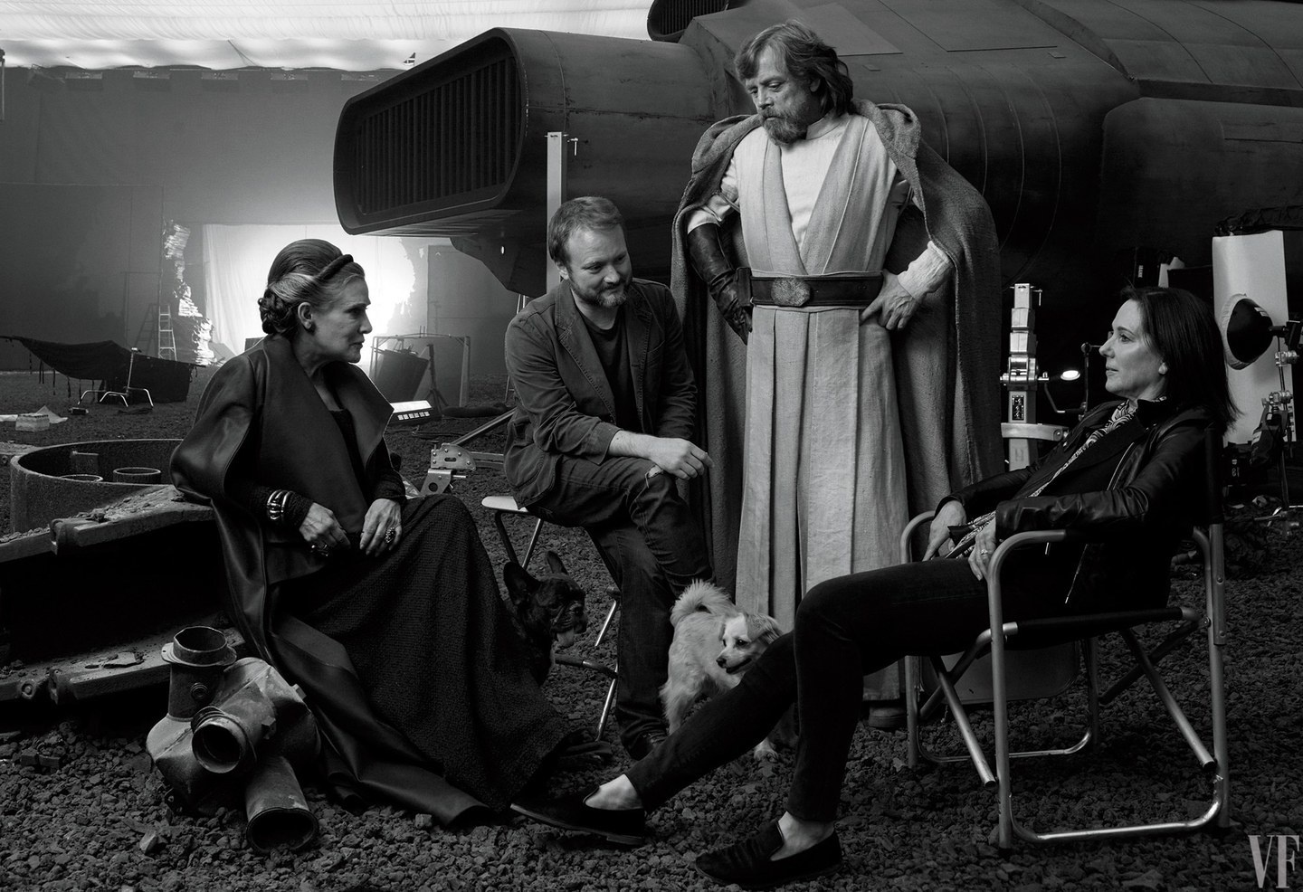 Homage aan een klassieke Empire Strikes Back Behind the Scenes Foto Homage aan een klassieke Empire Strikes Back Behind the Scenes Foto