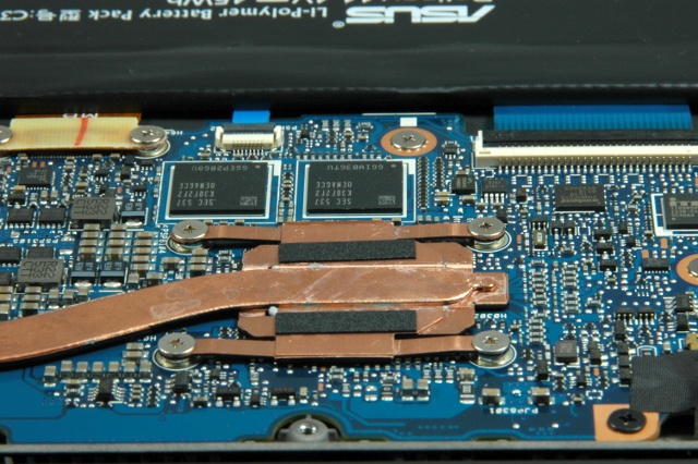 laptop binnen CPU detail