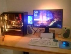 Overzichtsshot bureau Overzichtsshot bureau