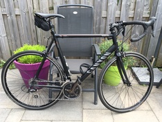 Fiets zwart stuurlint
