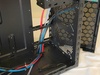 Detail frontpaneel losgetrokken ventilatieroosters