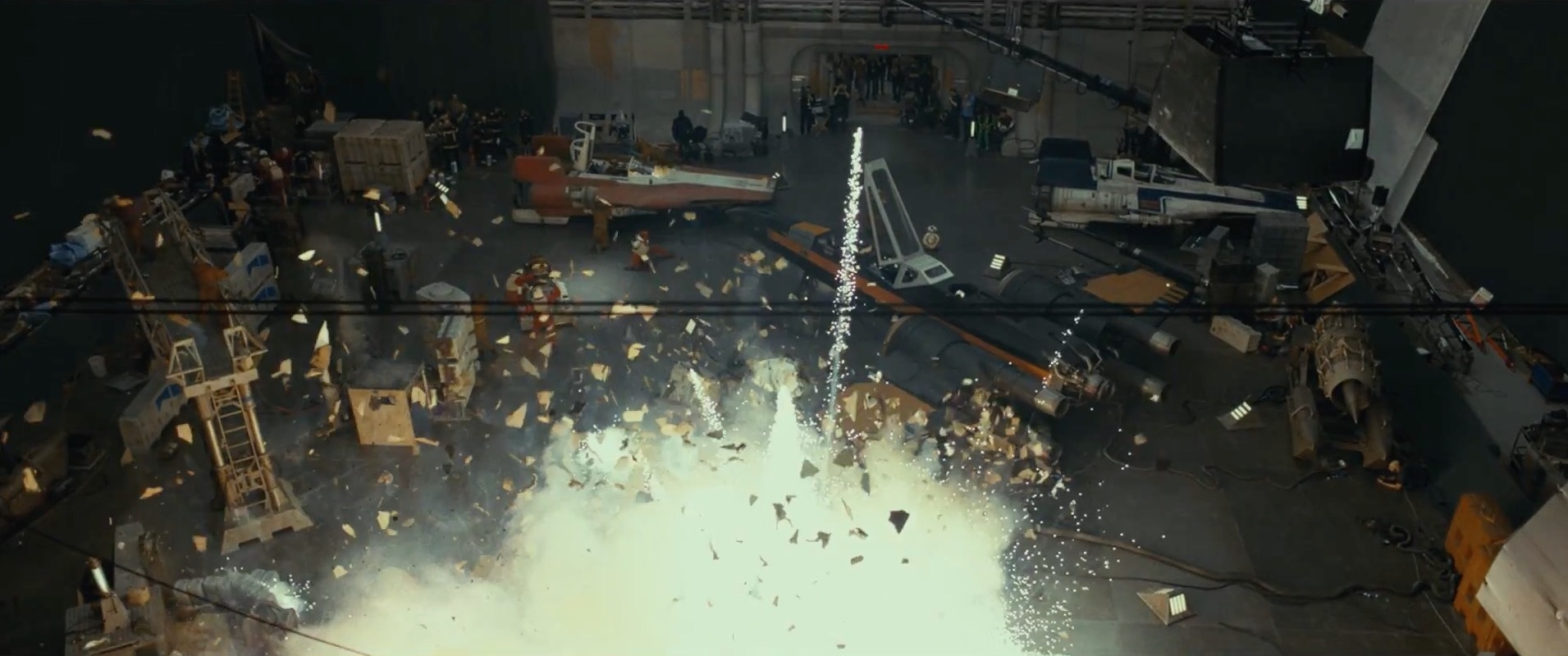 Hangar explosie