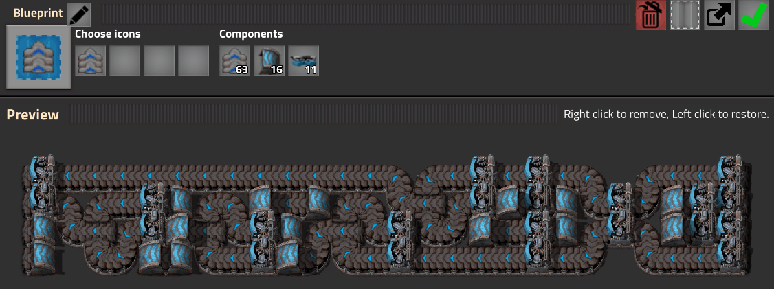 Factorio In-line balancer Factorio In-line balancer
