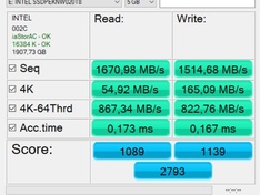 Intel 660P 2TB AS-SSD