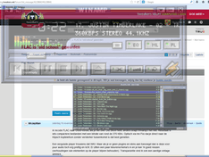Winamp3 in actie met mn OGGjes