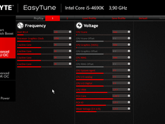 Gigabyte – EasyTune – Advanced CPU OC