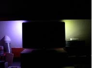 Ambilight in het donker (geen beeld)