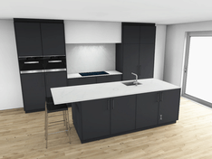 3D impressie keuken