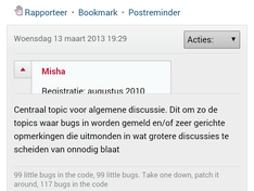 TRD userklipklap bug