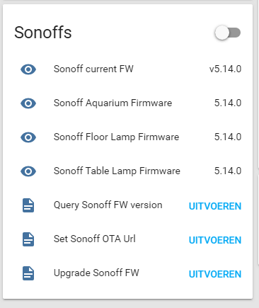 Sonoffs