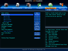 Classic mode – Power Management