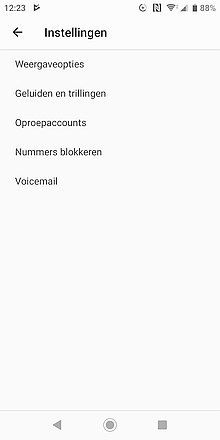 phone settings