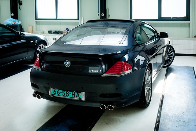 650i uitlaat