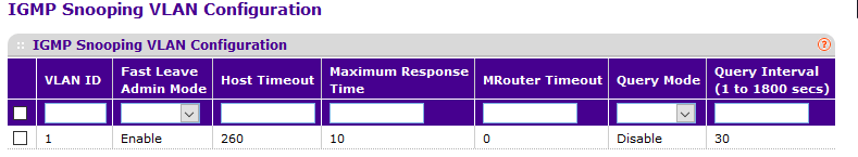 Netgear Config IGMP 02