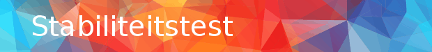 Stabiliteitstest