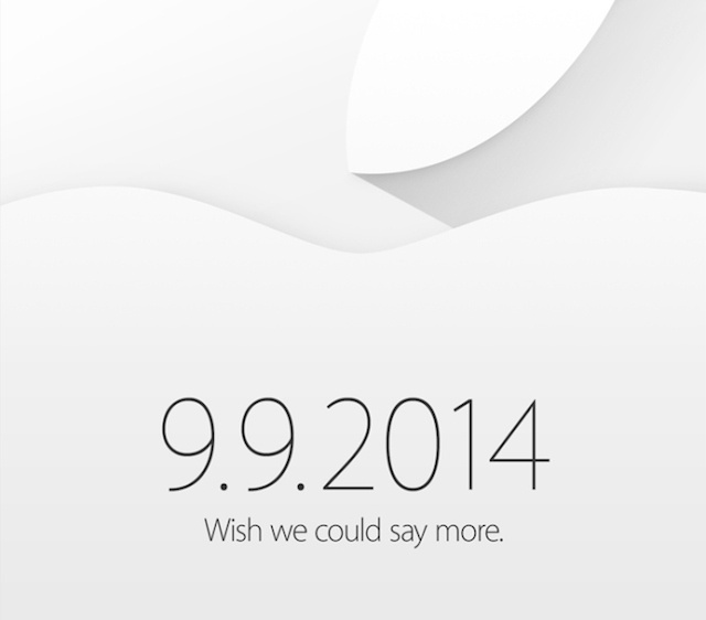 Apple Keynote - 9.9.2014 - Wish we could say more