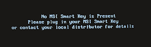 MSI Smartkey Message