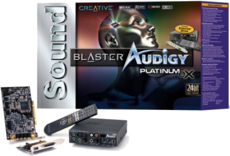 Soundblaster Audigy Platinum eX