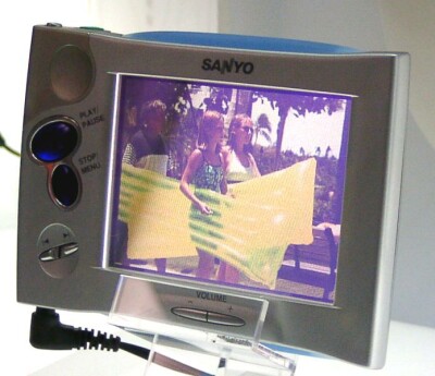 Sanyo MPEG4 digital videoplayer (prototype)