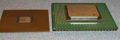 Intel BBUL en FCPGA behuizing