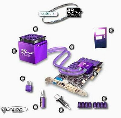 3D Power Poseidon GeForce Waterkoeling set