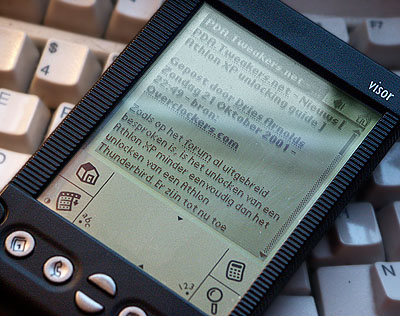 Handspring Visor Deluxe - PDA.Tweakers.net screenshot