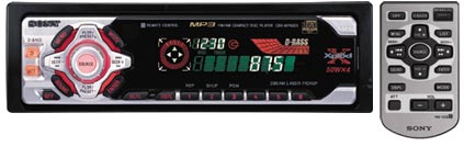 Sony CDX-MP450X MP3-autoradio