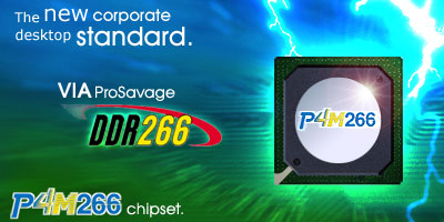 VIA P4M266 promo