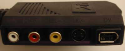 ATi Radeon 8500DV AIW breakout box inputs