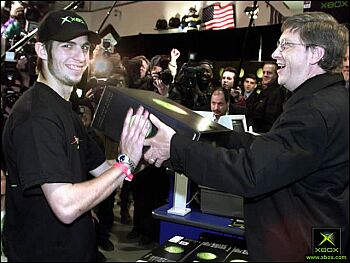 Bill Gates verkoopt 1e Xbox