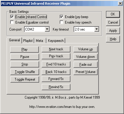 IRax software screenshot