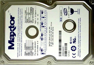 Maxtor D540X