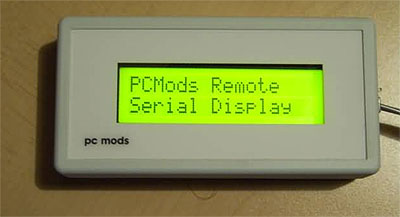 Remote serial display