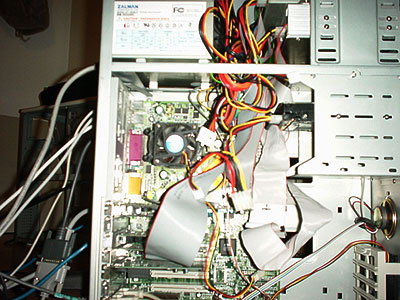 Zalman koeler in kast