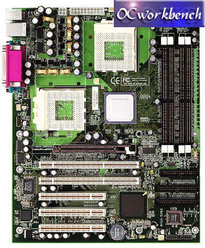 EPoX AMD760MPX Dual Athlon CPU board - M762A