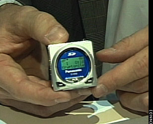 Panasonic SV-SD80 e-wear Ultra-Small SD Audio Player - Panasonic enters the high-end MP3 player market with the SV-SD80. This extremely compact and lightweight player holds up to 50 hours of music. The SV-SD80 provides high quality MP3, AAC, or WMA sound using Advanced Audio Coding.