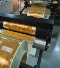 Roll-to-roll productieopstelling