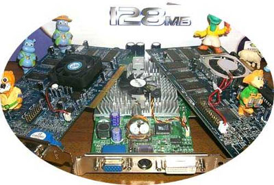 128MB videokaarten