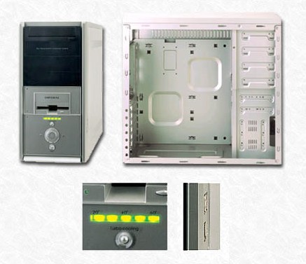 Imperial (aluminium kast met thermometer)