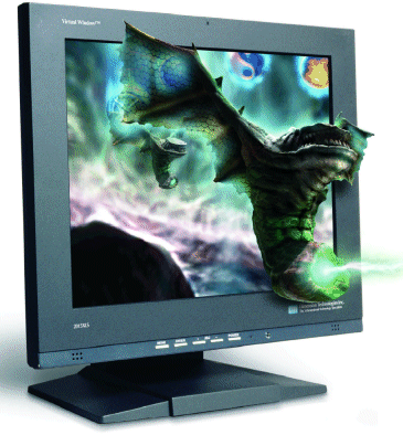DTI 3D TFT-scherm
