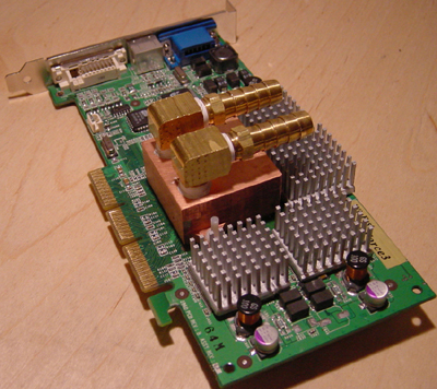 GeForce3 watercooling (DangerDen)