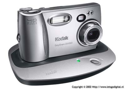 Kodak DX4900 4 Megapixel camera (met dockingstation)