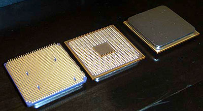 AMD ClawHammer en SledgeHammer pins