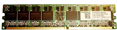 Kingmax TinyBGA DDR400