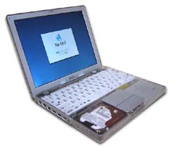 Doorzichtige iBook 1