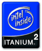 Intel Itanium 2 logo (klein)