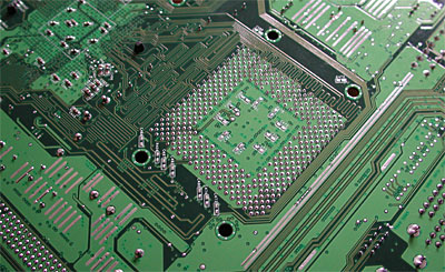 Achterkant MSI K7M Master moederbord