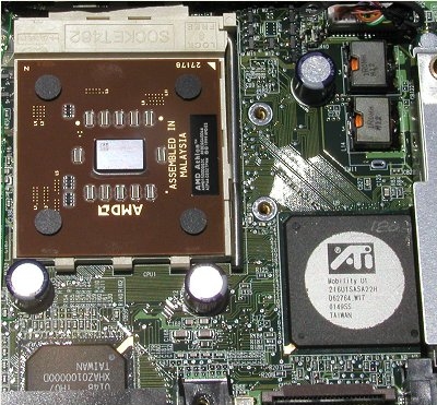 Mobiele Athlon XP met ATi chipset