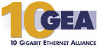 10 Gigabit Ethernet Alliance logo